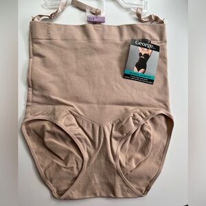 3-strap high-waist firm control brief (NWT) - XL